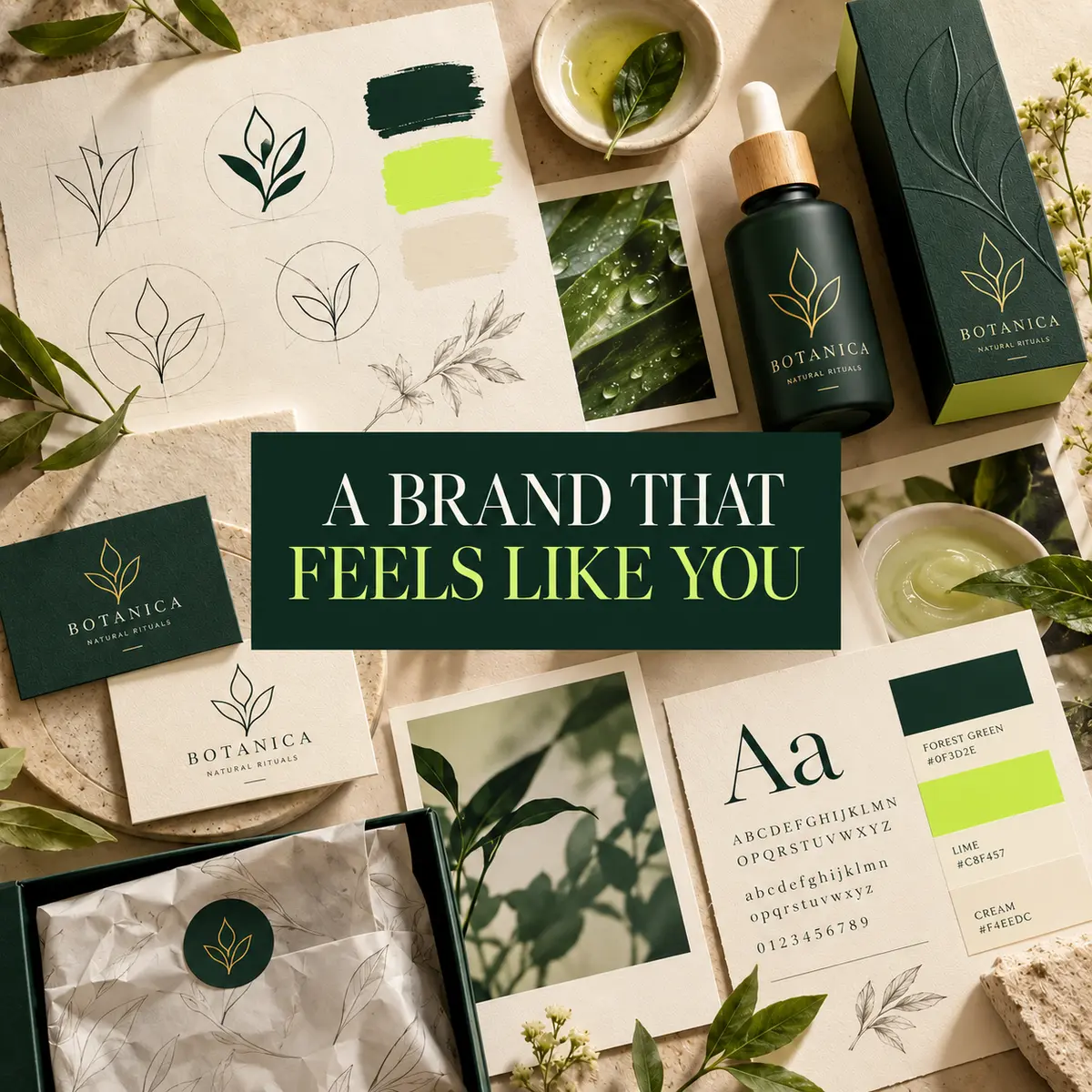 logo and mini brand pack article artwork for Phillips Digital.