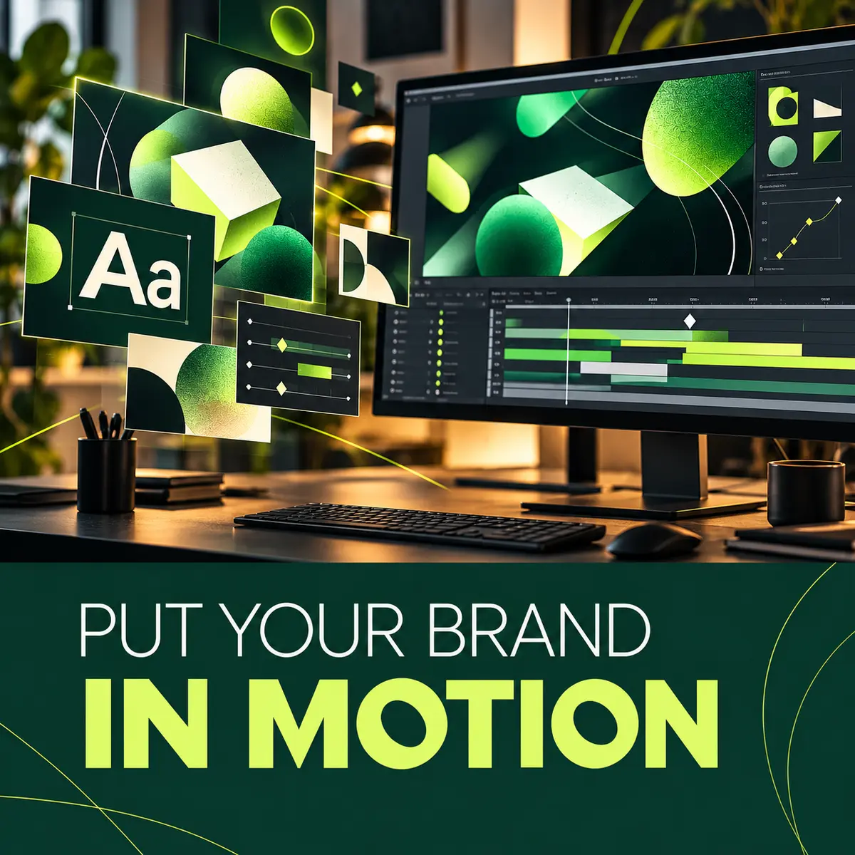 motion graphics for small business article artwork for Phillips Digital.